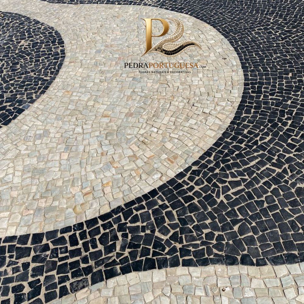 Pedra Portuguesa Branco Gelo