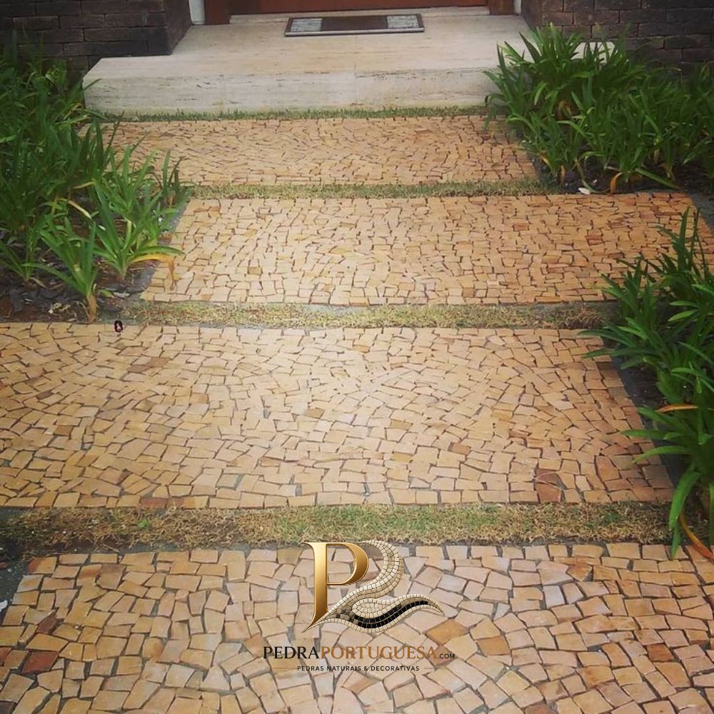 Pedra Portuguesa Caramelo